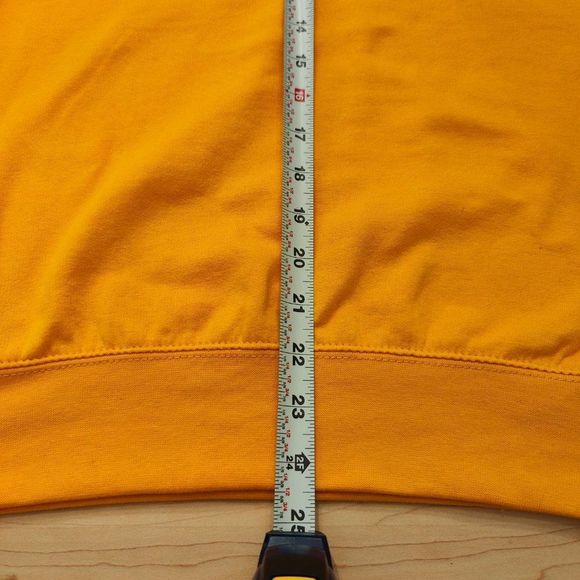 Yellow Fleece Sweater Women's Size Small, with front pocket Long Sleeve - Picture 12 of 14